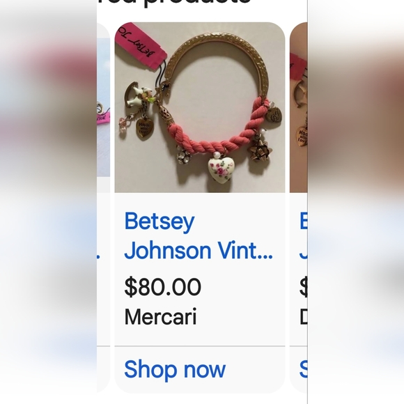 RARE BETSY JOHNSON VINTAGE NAUTICAL THEMED BRACLET - Picture 8 of 11